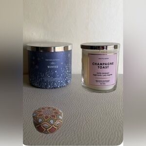 Bundle Of 3 Candles NWT-bath And Body Works White Barn Lime&basil